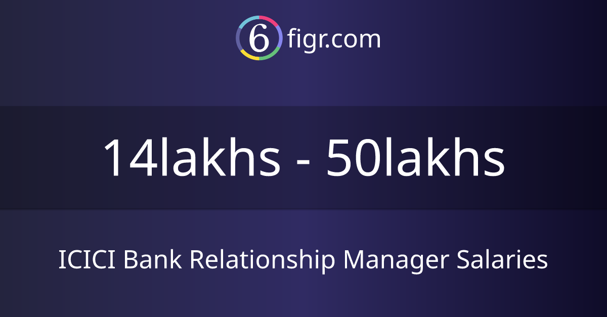 salary of e relationship manager in icici bank