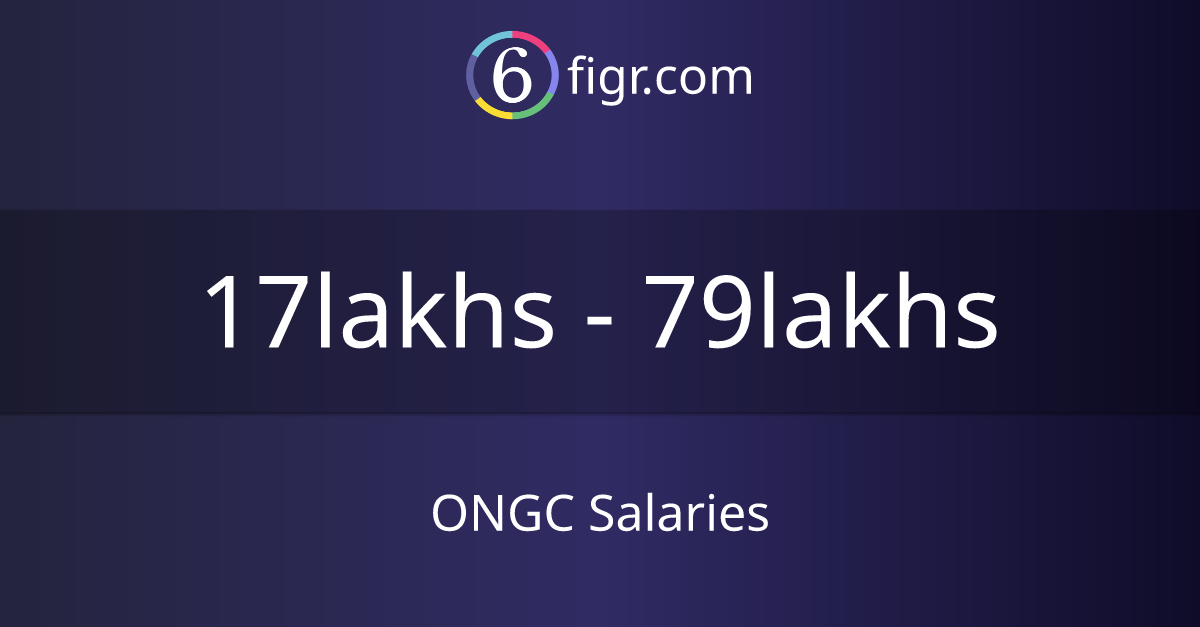ONGC Salaries 2024 in India, Average salary ₹23 lakhs